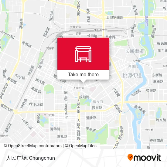 人民广场 map