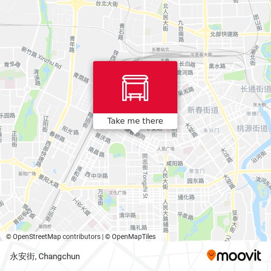 永安街 map