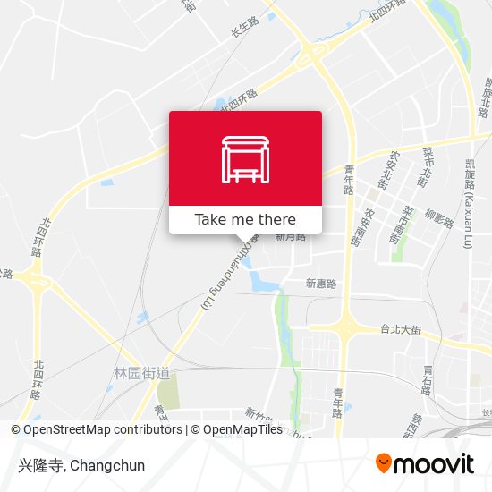 兴隆寺 map
