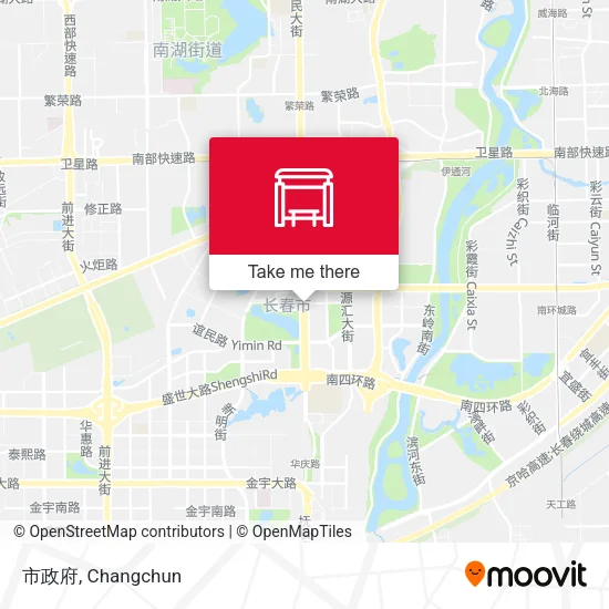 市政府 map