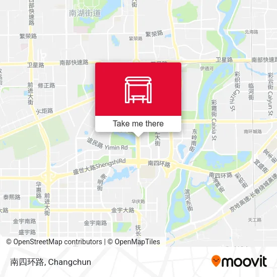 南四环路 map