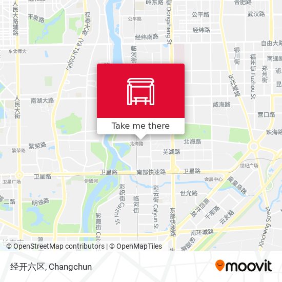 经开六区 map