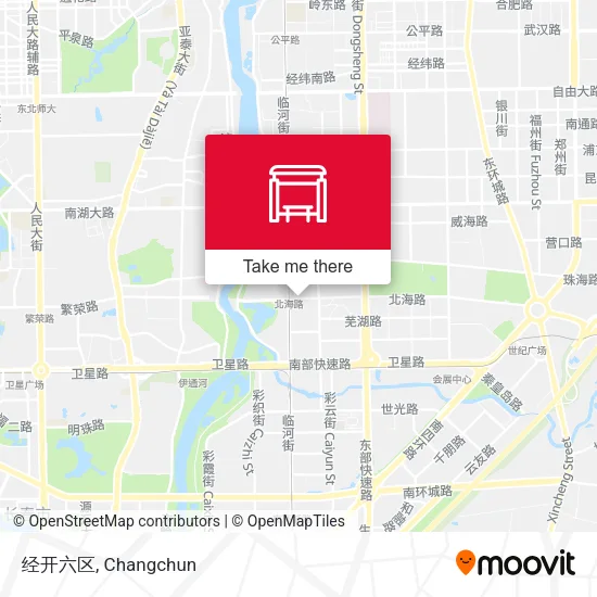 经开六区 map