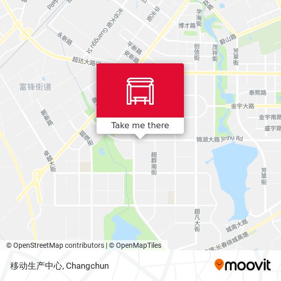 移动生产中心 map