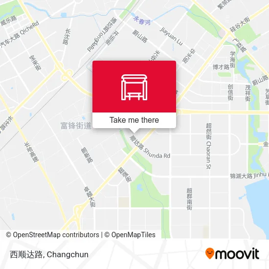 西顺达路 map