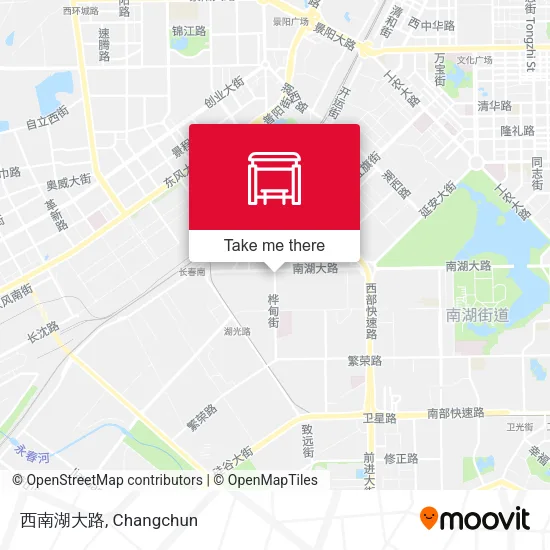 西南湖大路 map