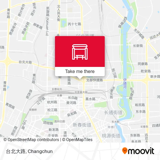 台北大路 map
