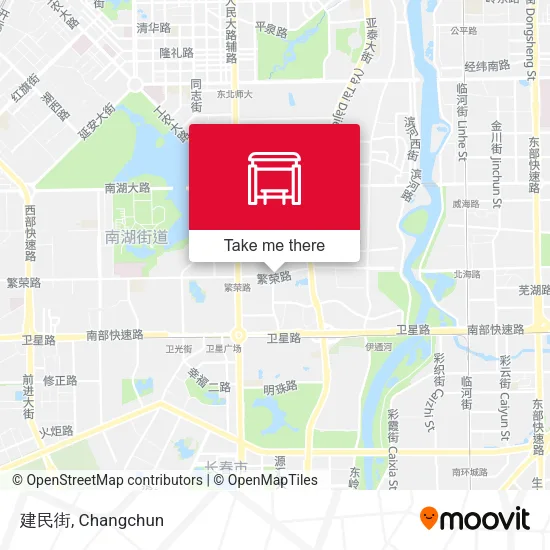 建民街 map