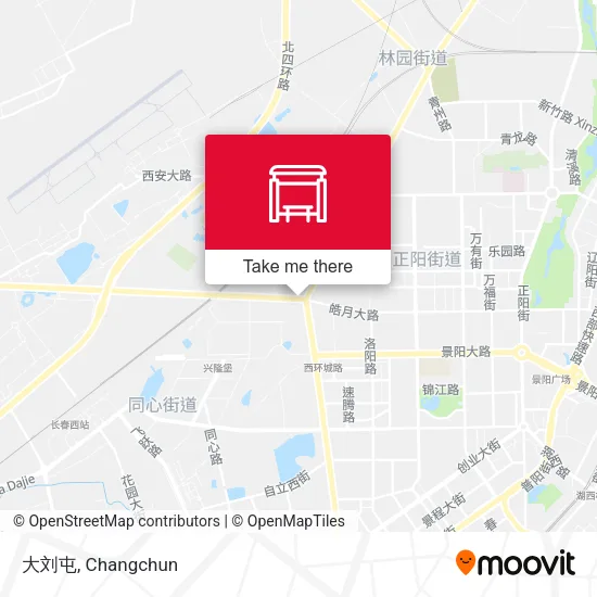 大刘屯 map