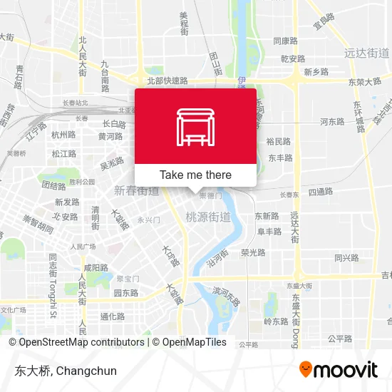 东大桥 map