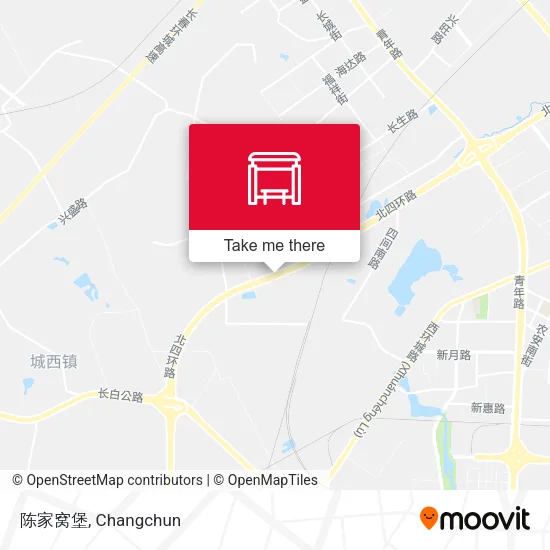 陈家窝堡 map