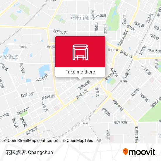 花园酒店 map