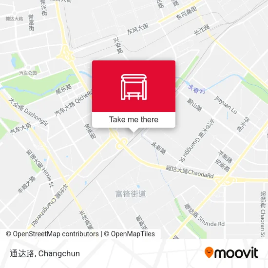 通达路 map