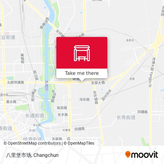 八里堡市场 map