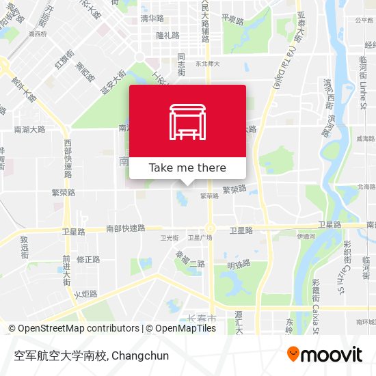 空军航空大学南校 map