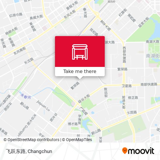 飞跃东路 map