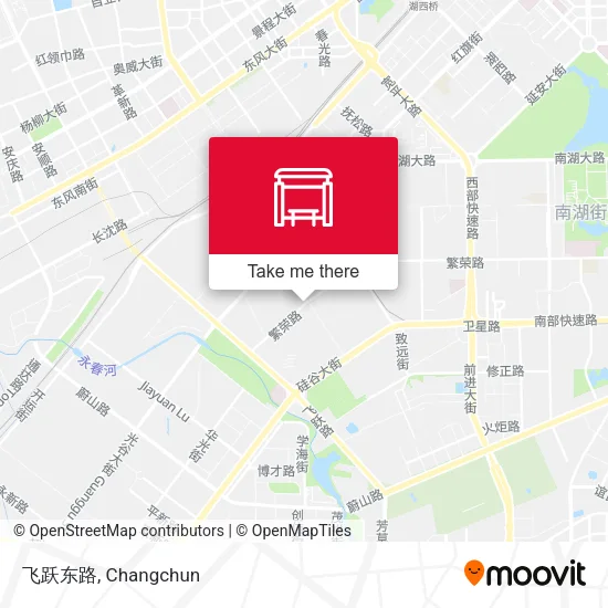 飞跃东路 map