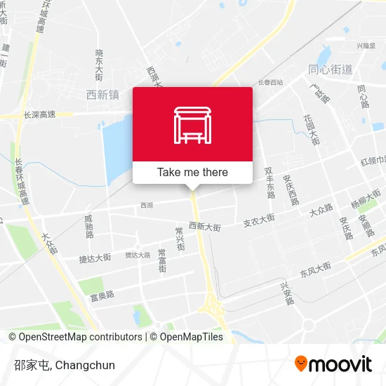 邵家屯 map
