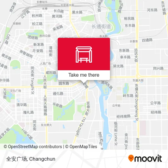 全安广场 map