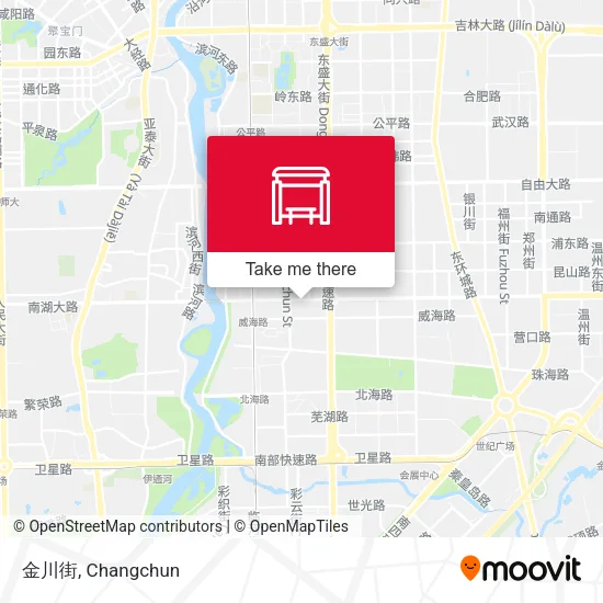 金川街 map