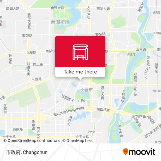 市政府 map