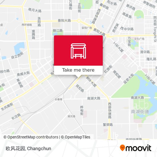 欧风花园 map