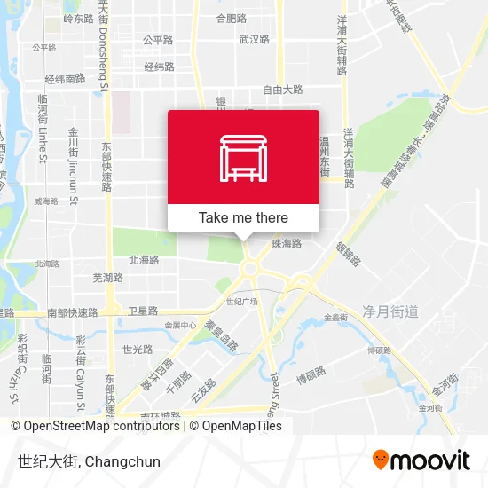 世纪大街 map