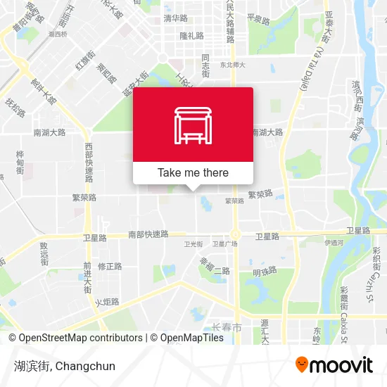 湖滨街 map