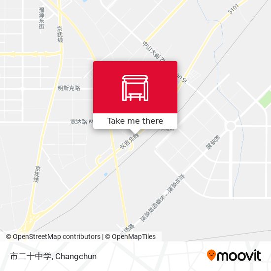 市二十中学 map
