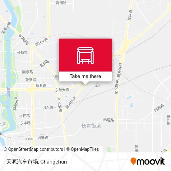 天源汽车市场 map
