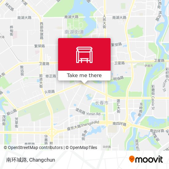 南环城路 map