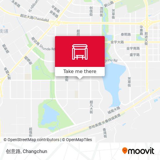 创意路 map