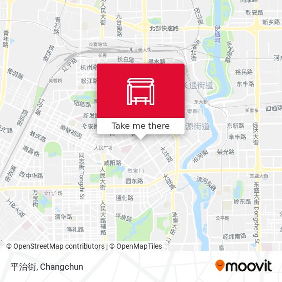 平治街 map