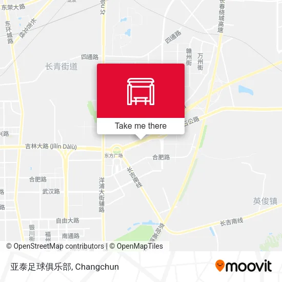 亚泰足球俱乐部 map