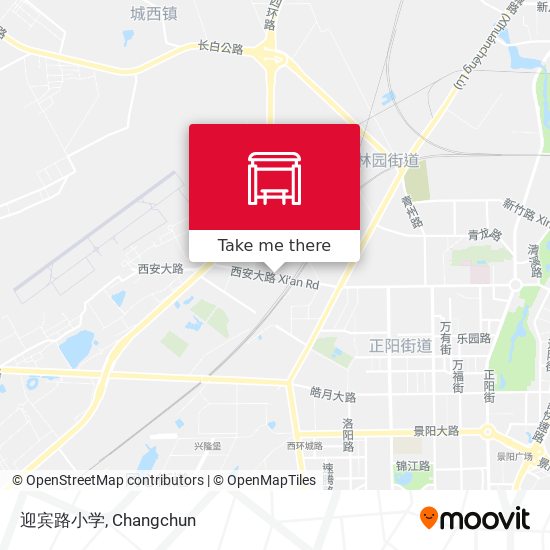 迎宾路小学 map