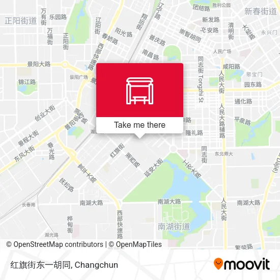 红旗街东一胡同 map