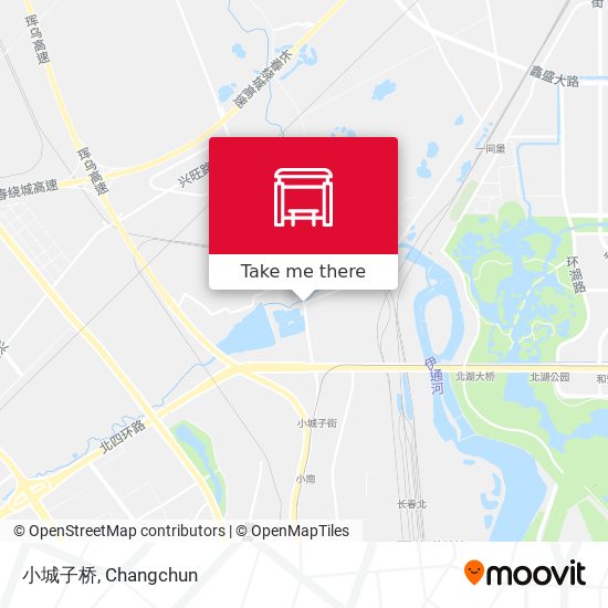 小城子桥 map