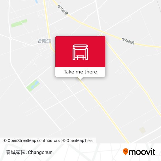春城家园 map