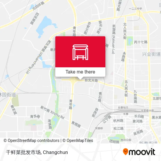 干鲜菜批发市场 map