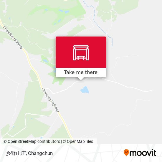 乡野山庄 map