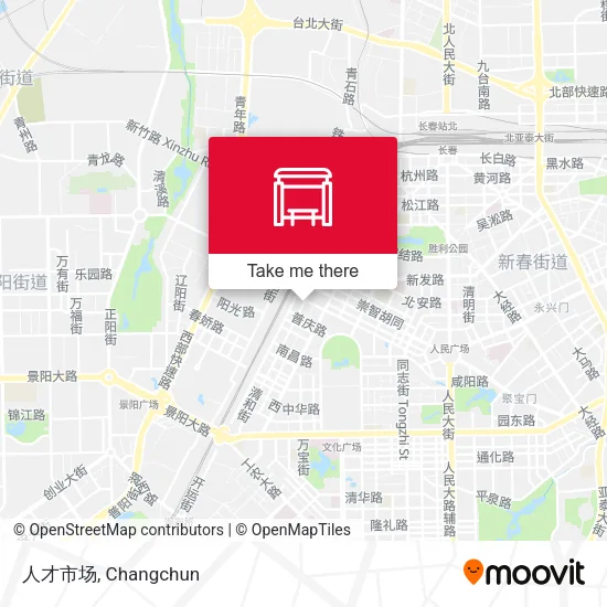 人才市场 map