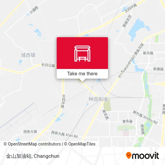 金山加油站 map