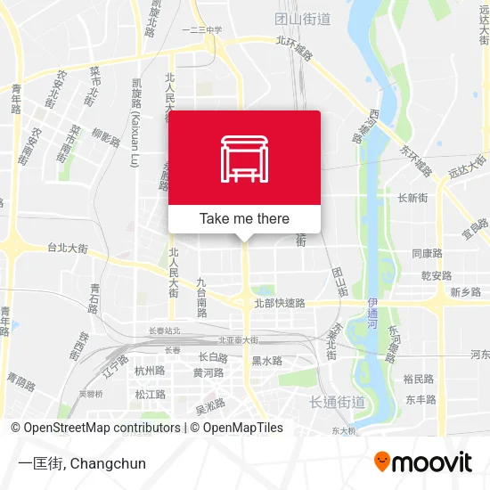 一匡街 map