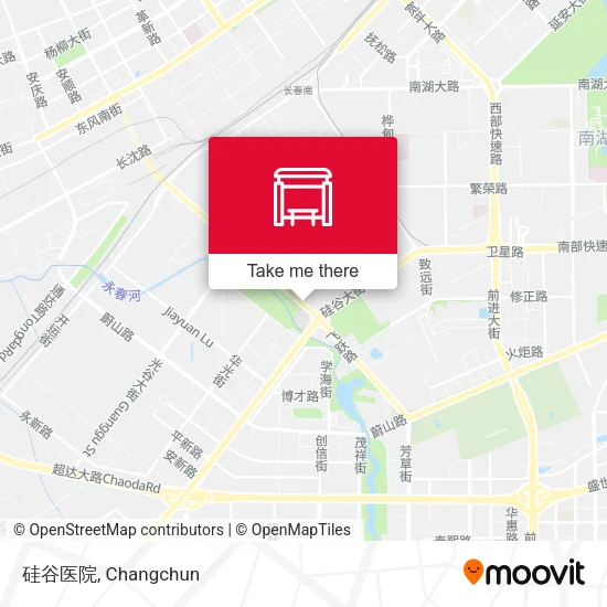 硅谷医院 map