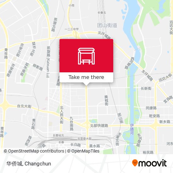 华侨城 map