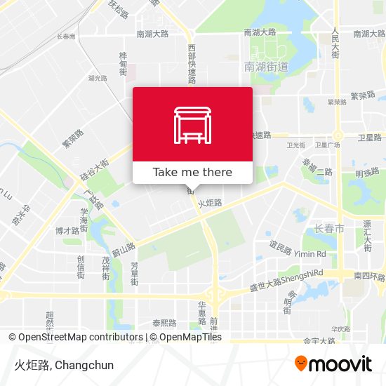 火炬路 map