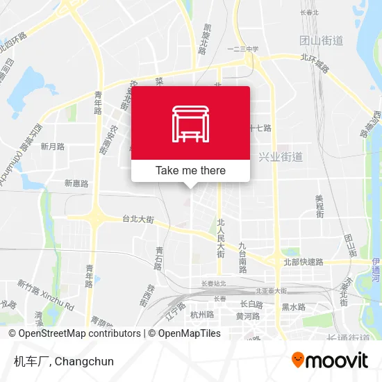 机车厂 map