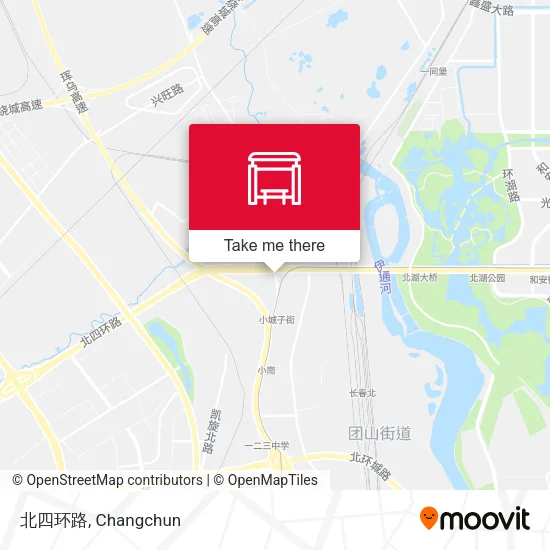 北四环路 map