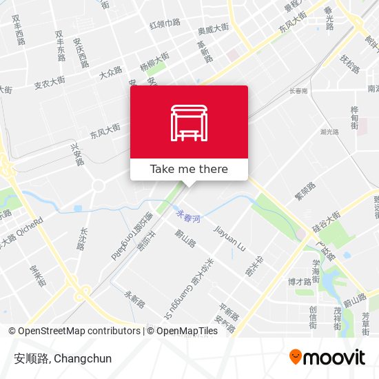 安顺路 map