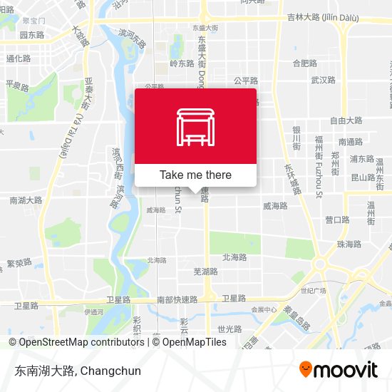 东南湖大路 map